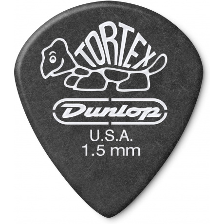 Jim Dunlop 482R1.5 Tortex Pb Jazz III Pena (1.50 mm)<br>Fotoğraf: 1/3