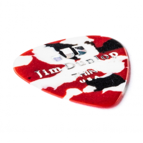 Jim Dunlop 483R06TH Celluloid Confetti Pena (Thin)<br>Fotoğraf: 2/2