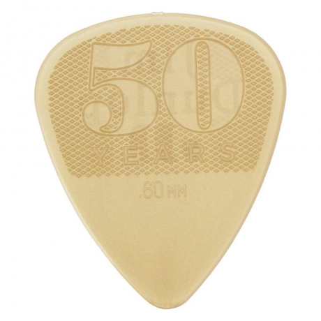 Jim Dunlop 50th Anniversary Nylon Gold Pena (0.60mm)<br>Fotoğraf: 1/1
