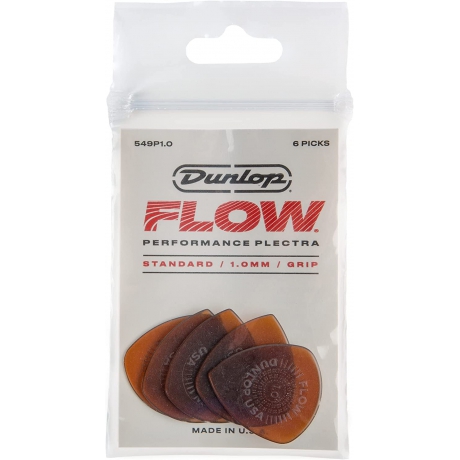 Jim Dunlop 549p1.0 Flow 6lı Paket Pena (1.00 mm)<br>Fotoğraf: 1/1