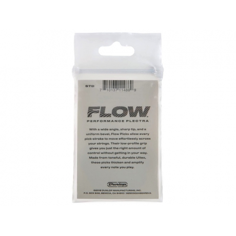 Jim Dunlop 549P1.14 Flow Standard Grip 6'lı Paket Pena (1.14 mm)<br>Fotoğraf: 3/3