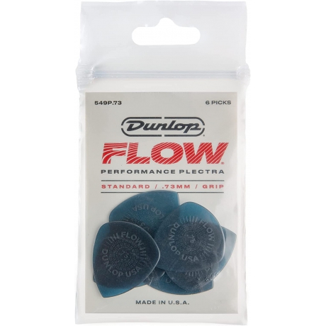 Jim Dunlop 549p.73 Flow 6lı Paket Pena (0.73 mm)<br>Fotoğraf: 1/1