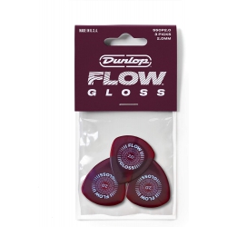 Jim Dunlop 550P2.0 Flow Gloss 3lü Pena
