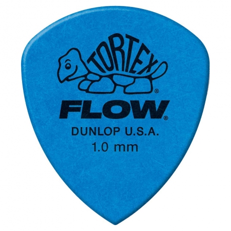 Jim Dunlop 558P1.0 Tortex Flow 12li Pena (1.00 mm)<br>Fotoğraf: 1/3