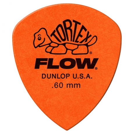 Jim Dunlop 558P.60 Tortex Flow 12li Pena (0.60 mm)<br>Fotoğraf: 1/3