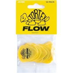 Jim Dunlop 558P.73 Tortex Flow 12li Pena (0.73 mm)