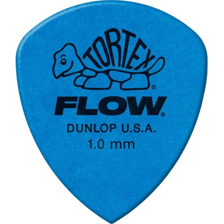 Jim Dunlop 558R1.0 Tortex Flow Std Pena (1.00 mm)<br>Fotoğraf: 1/3