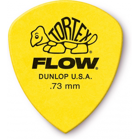 Jim Dunlop 558R.73 Tortex Flow Std Pena (0.73 mm)<br>Fotoğraf: 1/3