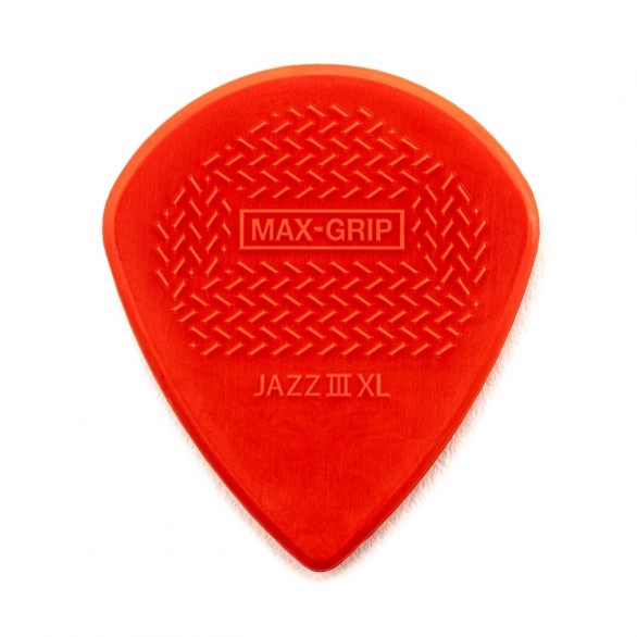 Jim Dunlop 581PXLN Nyl Max Grip Jazz III XL 6'lı Paket Pena, Fotoğraf: 1/2