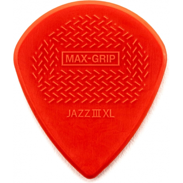 Jim Dunlop 581RXLN Nylon Max Grip Jazz III Xl Pena, Fotoğraf: 1/3