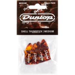 Jim Dunlop 9022P Shell 4'lü Paket Parmak Penası (Medium)