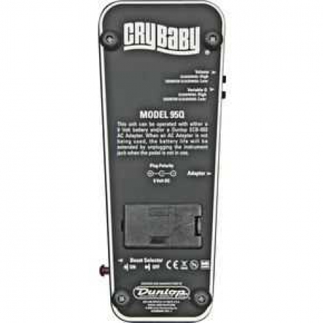 Jim Dunlop 95Q Cry Baby Wah Pedalı<br>Fotoğraf: 2/2