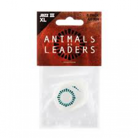 Jim Dunlop AALP03 Animals As Leaders Tosin Abasi Tortex Jazz III XL 6'lı Paket Pena (0.60 mm)<br>Fotoğraf: 1/2
