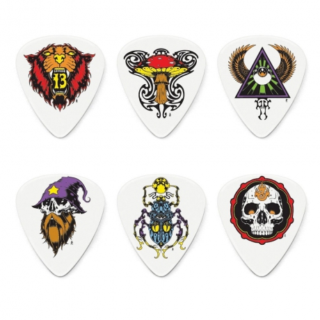 Jim Dunlop Alan Forbes Series II 6lı Pena Seti (0.60mm)<br>Fotoğraf: 1/1