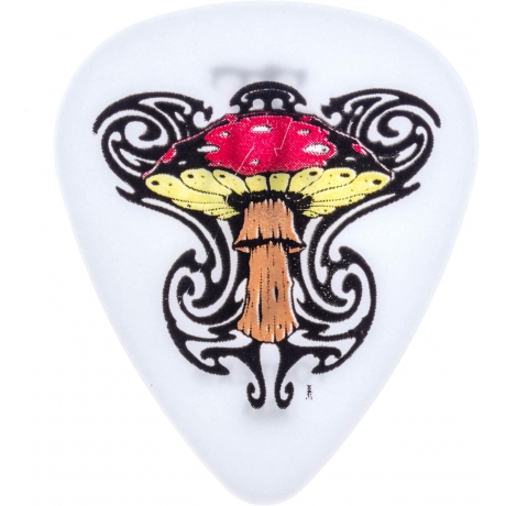 Jim Dunlop BL36R Alan Forbes Shroom Blackline Art Guitar Pena (0.73mm)<br>Fotoğraf: 1/2