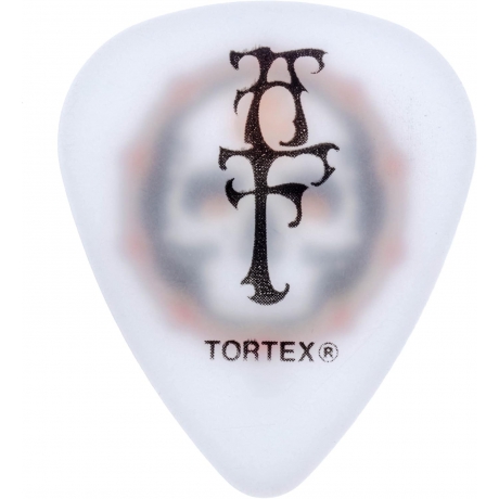 Jim Dunlop BL40 Alan Forbes Blackline Flame Skull Pena (0.60 mm)<br>Fotoğraf: 2/3