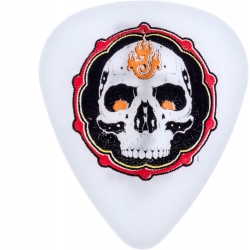 Jim Dunlop BL40 Alan Forbes Blackline Flame Skull Pena (0.60 mm)