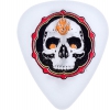 Jim Dunlop BL40 Alan Forbes Blackline Flame Skull Pena (0.60 mm)<br>Fotoğraf: 1/3