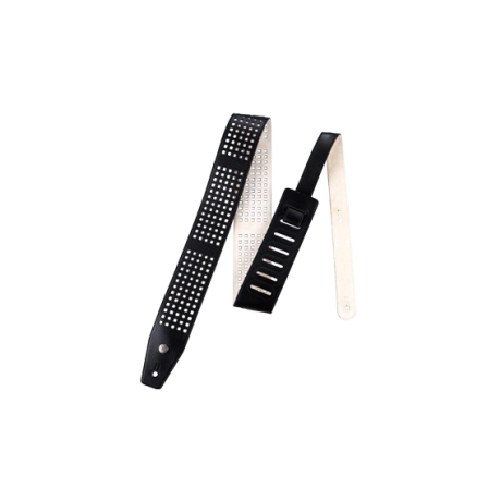 Jim Dunlop BMF Square Perforations Deri Gitar Askısı<br>Fotoğraf: 1/1