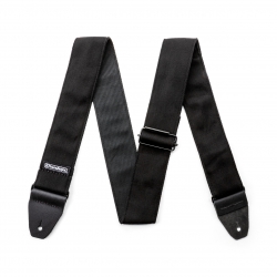 Jim Dunlop D67-33 Jacquard Plain Black Gitar Askısı