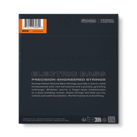 Jim Dunlop DBN45100 4 Telli Bas Gitar Teli (45-100)<br>Fotoğraf: 2/2