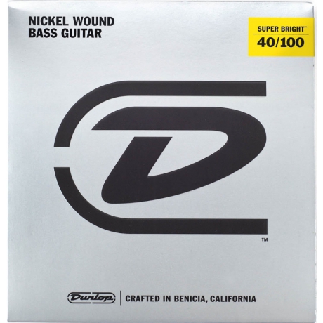 Jim Dunlop DBSBN1 Bas Gitar Teli (40-100)<br>Fotoğraf: 1/1