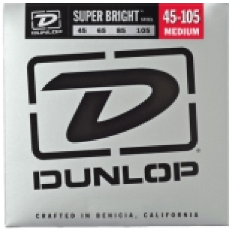 Jim Dunlop DBSBS45105 Super Bright 4 Telli Bas Gitar Teli (45-105)<br>Fotoğraf: 1/1