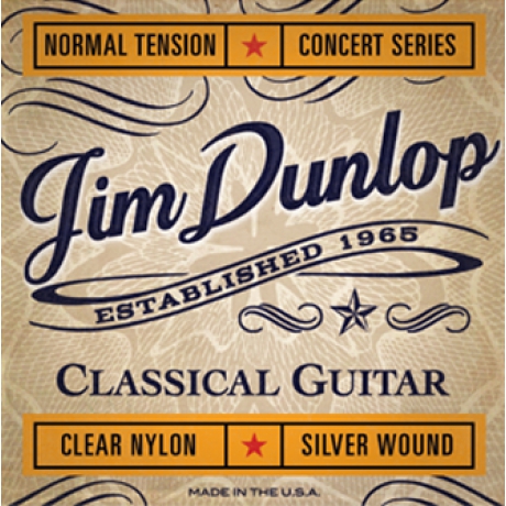 Jim Dunlop DCV120 Concert Seri Normal Tension Klasik Gitar Teli<br>Fotoğraf: 1/1