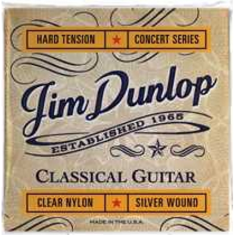Jim Dunlop DCV121H Concert Series Hard Tension Klasik Gitar Teli<br>Fotoğraf: 1/1