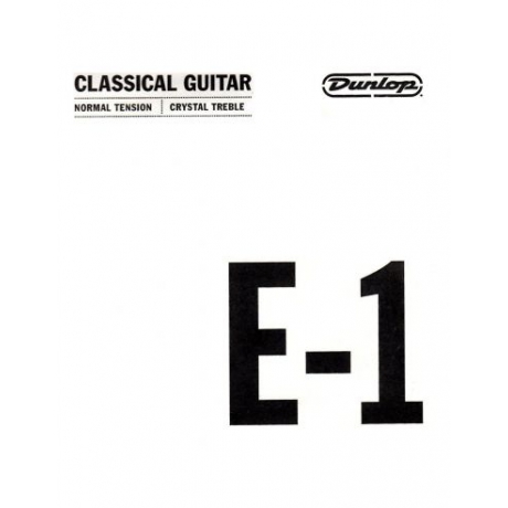 Jim Dunlop DCY01ENS Tek Klasik Gitar Teli (Mi)<br>Fotoğraf: 1/1
