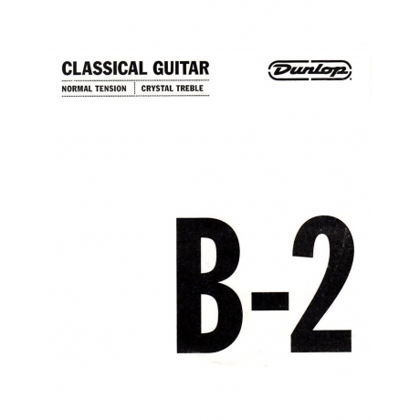 Jim Dunlop DCY02BNS Tek Klasik Gitar Teli (Si)<br>Fotoğraf: 1/1