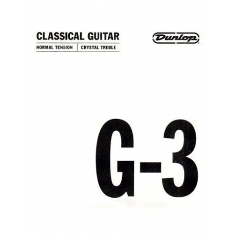 Jim Dunlop DCY03GNS Tek Klasik Gitar Teli (Sol)<br>Fotoğraf: 1/1