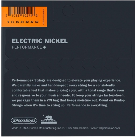 Jim Dunlop DEN0952 7 Telli Elektro Gitar Teli (09/52)<br>Fotoğraf: 2/2
