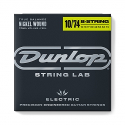 Jim Dunlop DEN1074 Nickel 8 Telli Elektro Gitar Teli (10-74)