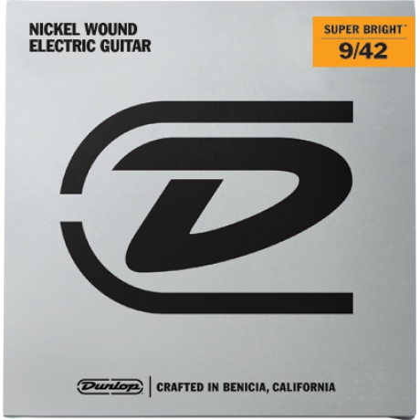 Jim Dunlop DESBN0942 Super Bright Elektro Gitar Teli (9-42)<br>Fotoğraf: 1/2