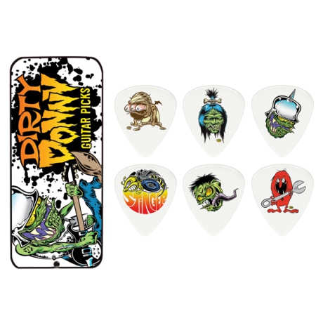 Jim Dunlop Dirty Donny Series 1 6lı Pena Seti (0.73mm)<br>Fotoğraf: 1/1