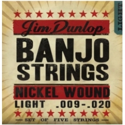 Jim Dunlop DJN0920 Nikel Banjo Teli (9–20)