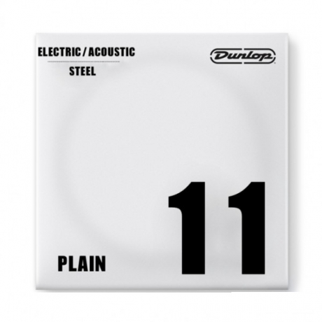 Jim Dunlop DPS11 Tek Elektro Gitar Teli (.011)<br>Fotoğraf: 1/1