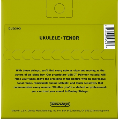 Jim Dunlop DUQ303 Pro 4 Ukelele Tel Seti (Tenor)<br>Fotoğraf: 2/2