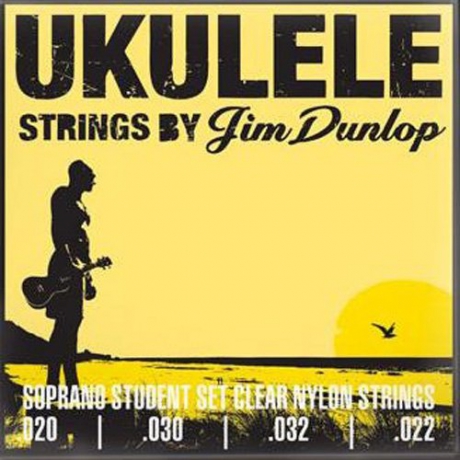Jim Dunlop DUY201 Soprano Student 4'lü Ukulele Teli<br>Fotoğraf: 1/1