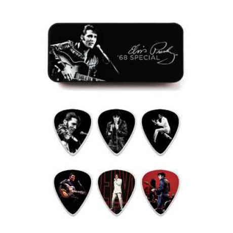 Jim Dunlop Elvis 68 Special Collection 6lı Pena Seti (Medium)<br>Fotoğraf: 1/1