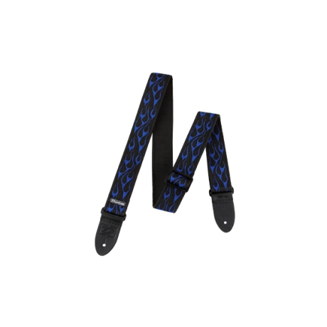 Jim Dunlop Flambe Blue Gitar Askısı<br>Fotoğraf: 1/3