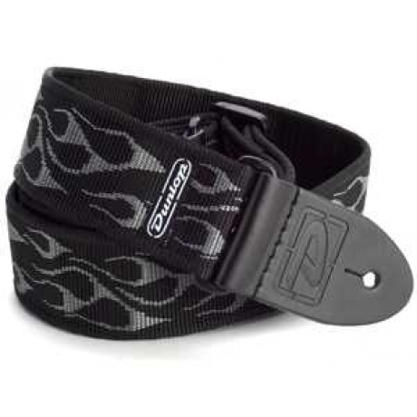 Jim Dunlop Flambe Grey Gitar Askısı<br>Fotoğraf: 2/5