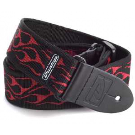 Jim Dunlop Flambe Red Gitar Askısı<br>Fotoğraf: 2/4