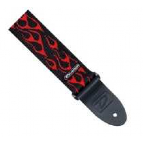 Jim Dunlop Flambe Red Gitar Askısı<br>Fotoğraf: 4/4