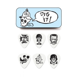 Jim Dunlop Frank Kozik Series 2 6lı Pena Seti (0.73mm)