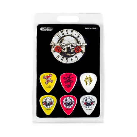 Jim Dunlop GNR001 Guns N Roses 6lı Pena Seti<br>Fotoğraf: 1/1