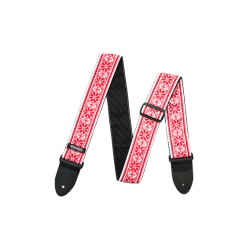 Jim Dunlop Jacquard Gitar Askısı Kırmızı