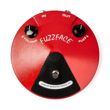 Jim Dunlop JDF2 Fuzz Face Distortion Pedalı<br>Fotoğraf: 1/1