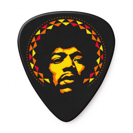 Jim Dunlop JHP16HV Hendrix Aura Mandala 6'lı Paket Pena<br>Fotoğraf: 1/4
